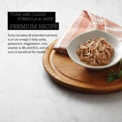 Fussie Cat Premium Tuna With Clams Formula In Aspic Grain-Free Canned Cat Food 9 Fussie Cat Premium Tuna With Clams Formula In Aspic Grain-Free Canned Cat Food -PurePet Bites Shop 82519 PT1. AC SS1800 V1642576628