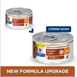 Hill's Prescription Diet K/d Kidney Care Chicken & Vegetable Stew Wet Cat Food -PurePet Bites Shop 82584 PT1. AC SS1800 V1691775895