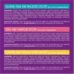 Stella & Chewy's Carnivore Cravings Purrfect Pate Variety Pack Cat Food, 2.8-oz Can, Case Of 12 -PurePet Bites Shop 826078 PT8. AC SS1800 V1683567933