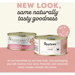 Applaws Limited Ingredient Tuna & Salmon In Broth Canned Wet Cat Food, 2.47-oz Can, Case Of 24 10 Applaws Limited Ingredient Tuna & Salmon In Broth Canned Wet Cat Food, 2.47-oz Can, Case Of 24 -PurePet Bites Shop 836198 PT1. AC SS1800 V1698774381