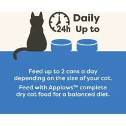 Applaws Limited Ingredient Tuna & Salmon In Broth Canned Wet Cat Food, 2.47-oz Can, Case Of 24 13 Applaws Limited Ingredient Tuna & Salmon In Broth Canned Wet Cat Food, 2.47-oz Can, Case Of 24 -PurePet Bites Shop 836198 PT4. AC SS1800 V1698774382