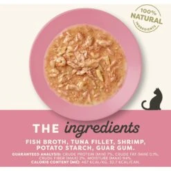Applaws Tuna & Shrimp In Gravy Limited Ingredient Canned Wet Cat Food, 2.47-oz Can, Case Of 24 11 Applaws Tuna & Shrimp In Gravy Limited Ingredient Canned Wet Cat Food, 2.47-oz Can, Case Of 24 -PurePet Bites Shop 836310 PT2. AC SS1800 V1685459826