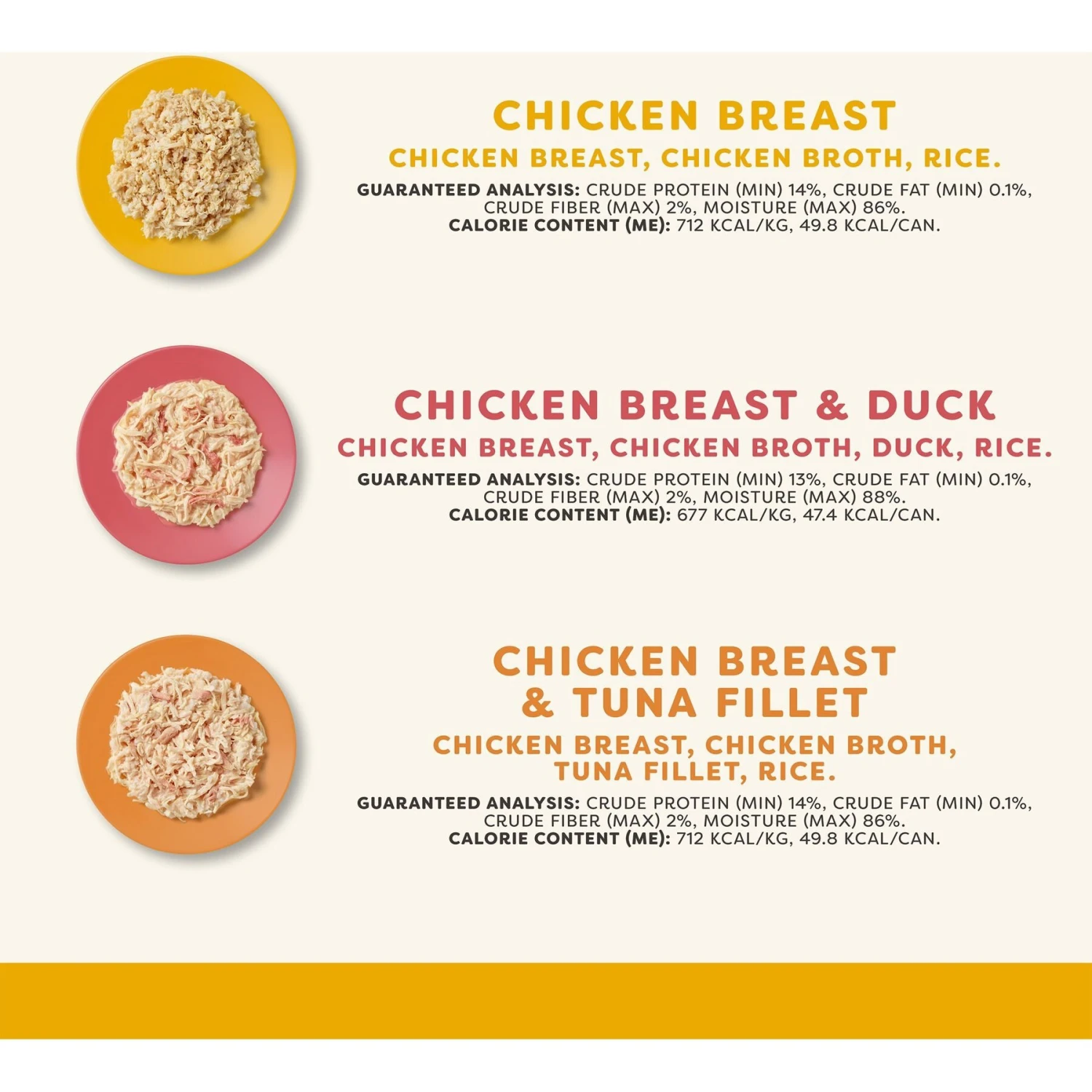 Applaws Chicken Pack In Broth Limited Ingredient Canned Wet Cat Food, 2.47-oz Can, Case Of 12 5 Applaws Chicken Pack In Broth Limited Ingredient Canned Wet Cat Food, 2.47-oz Can, Case Of 12 - Image 3