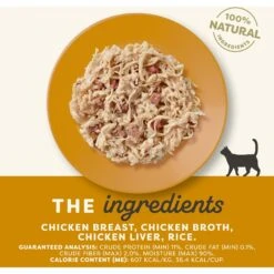 Applaws Chicken Breast With Chicken Liver In Broth Limited Ingredient Cat Food Pots, 2.12-oz Pot, Case Of 18 -PurePet Bites Shop 836406 PT2. AC SS1800 V1687890265