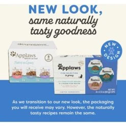 Applaws Fish Gravy Selection Multipack Limited Ingredient Cat Food Pots, 2.12-oz Pot, Case Of 8 -PurePet Bites Shop 836438 PT1. AC SS1800 V1687880240