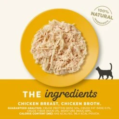Applaws Chicken In Broth Limited Ingredient Wet Cat Food, 5.3-oz Pouch, Case Of 12 -PurePet Bites Shop 836502 PT2. AC SS1800 V1685497357