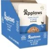 Applaws Tuna With Crab Broth Limited Ingredient Wet Cat Food, 2.47-oz Pouch, Case Of 12 -PurePet Bites Shop 836534 MAIN. AC SS1800 V1685490972