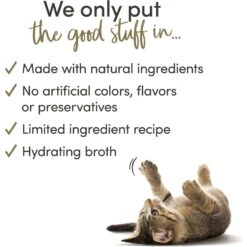 Applaws Tuna With Anchovies In Broth Limited Ingredient Wet Cat Food, 5.3-oz Pouch, Case Of 12 -PurePet Bites Shop 836582 PT3. AC SS1800 V1685459854