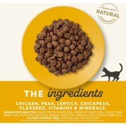 Applaws Complete Chicken Recipe Dry Cat Food, 11-lb Bag -PurePet Bites Shop 836646 PT2. AC SS1800 V1685465414