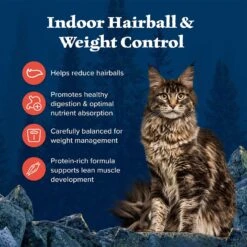 Blue Buffalo Wilderness Indoor Hairball & Weight Control Chicken Recipe Grain-Free Dry Cat Food -PurePet Bites Shop 84161 PT3. AC SS1800 V1689357583