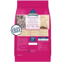 Blue Buffalo Wilderness Salmon Recipe Grain-Free Dry Cat Food -PurePet Bites Shop 84281 PT1. AC SS1800 V1689283255