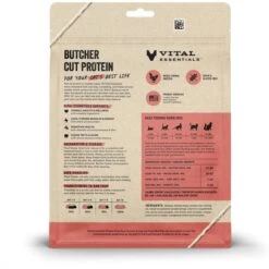 Vital Essentials Chicken Entree Cat Food Mini Nibs Grain-Free Freeze-Dried Raw Cat Food, 8-oz Bag -PurePet Bites Shop 846310 PT1. AC SS1800 V1685992092