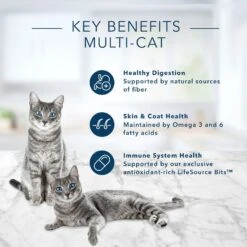 Blue Buffalo Tastefuls Multi Cat Natural Chicken & Turkey Adult Dry Cat Food 15 Blue Buffalo Tastefuls Multi Cat Natural Chicken & Turkey Adult Dry Cat Food -PurePet Bites Shop 84982 PT4. AC SS1800 V1692646637