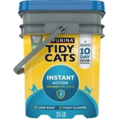 Tidy Cats Instant Action Scented Clumping Clay Cat Litter & Cat Chow Indoor Hairball & Healthy Weight Dry Cat Food -PurePet Bites Shop 854246 PT5. AC SS1800 V1693946750