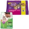 Scoop Away Complete Performance Fresh Scented Clumping Clay Cat Litter & Cat Chow Indoor Hairball & Healthy Weight Dry Cat Food