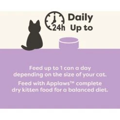 Applaws Tuna Fillet In Broth Limited Ingredient Wet Kitten Food, 2.47-oz Can, Case Of 6 -PurePet Bites Shop 855630 PT4. AC SS1800 V1685459733