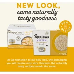 Applaws Chicken In Broth Limited Ingredient Wet Kitten Food, 2.47-oz Can, Case Of 6 -PurePet Bites Shop 855646 PT1. AC SS1800 V1685464536