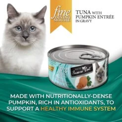 Fussie Cat Fine Dining Mousse Tuna With Pumpkin Entree Wet Cat Food, 2.47-oz Can, Case Of 24 -PurePet Bites Shop 856366 PT1. AC SS1800 V1687875074