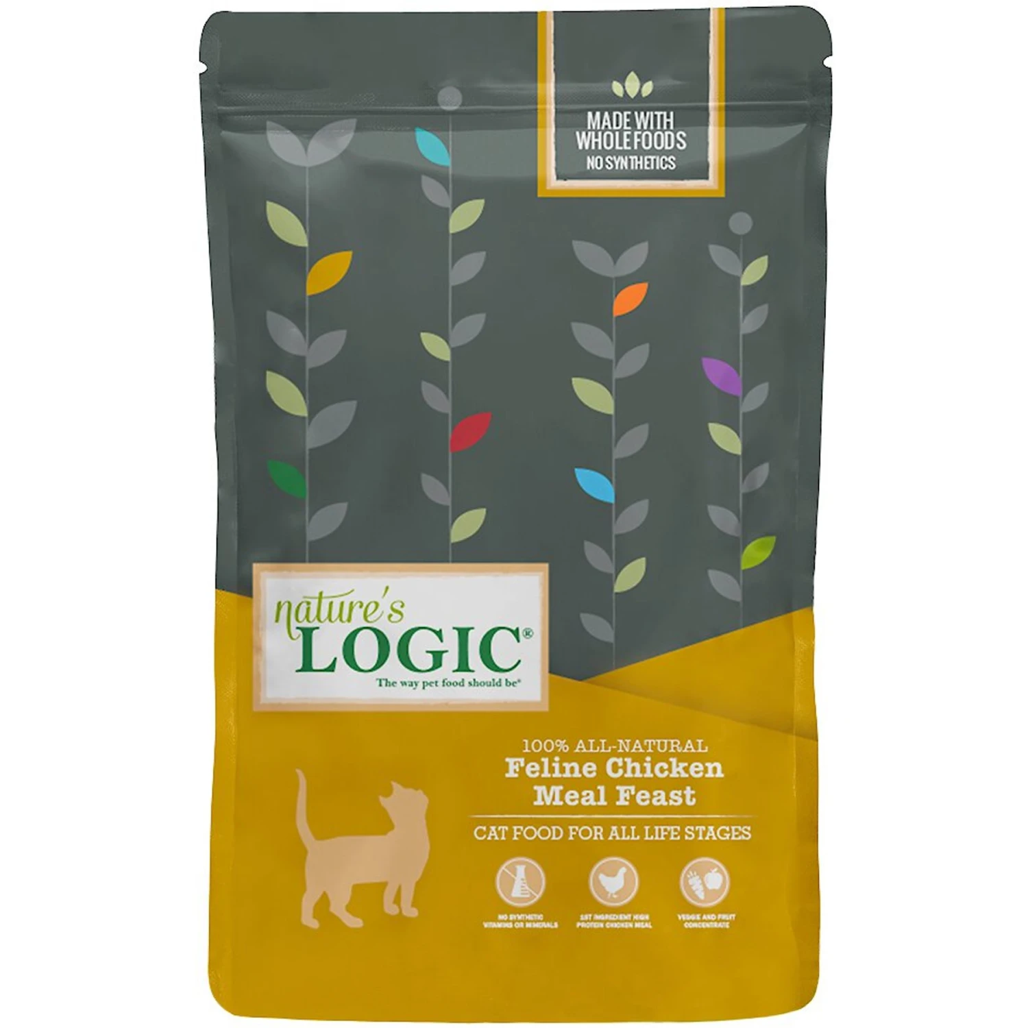 Nature's Logic Feline Chicken Meal Feast All Life Stages Dry Cat Food 3 Nature's Logic Feline Chicken Meal Feast All Life Stages Dry Cat Food