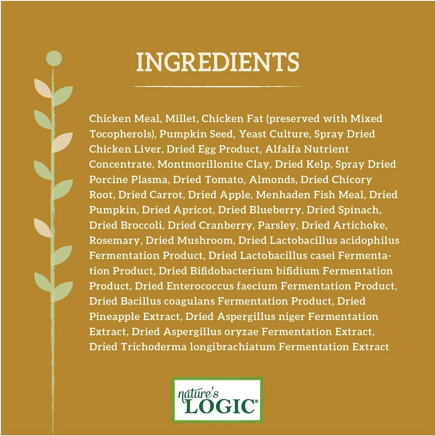 Nature's Logic Feline Chicken Meal Feast All Life Stages Dry Cat Food 8 Nature's Logic Feline Chicken Meal Feast All Life Stages Dry Cat Food - Image 6