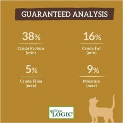 Nature's Logic Feline Chicken Meal Feast All Life Stages Dry Cat Food 16 Nature's Logic Feline Chicken Meal Feast All Life Stages Dry Cat Food -PurePet Bites Shop 85761 PT7. AC SS1800 V1617751921