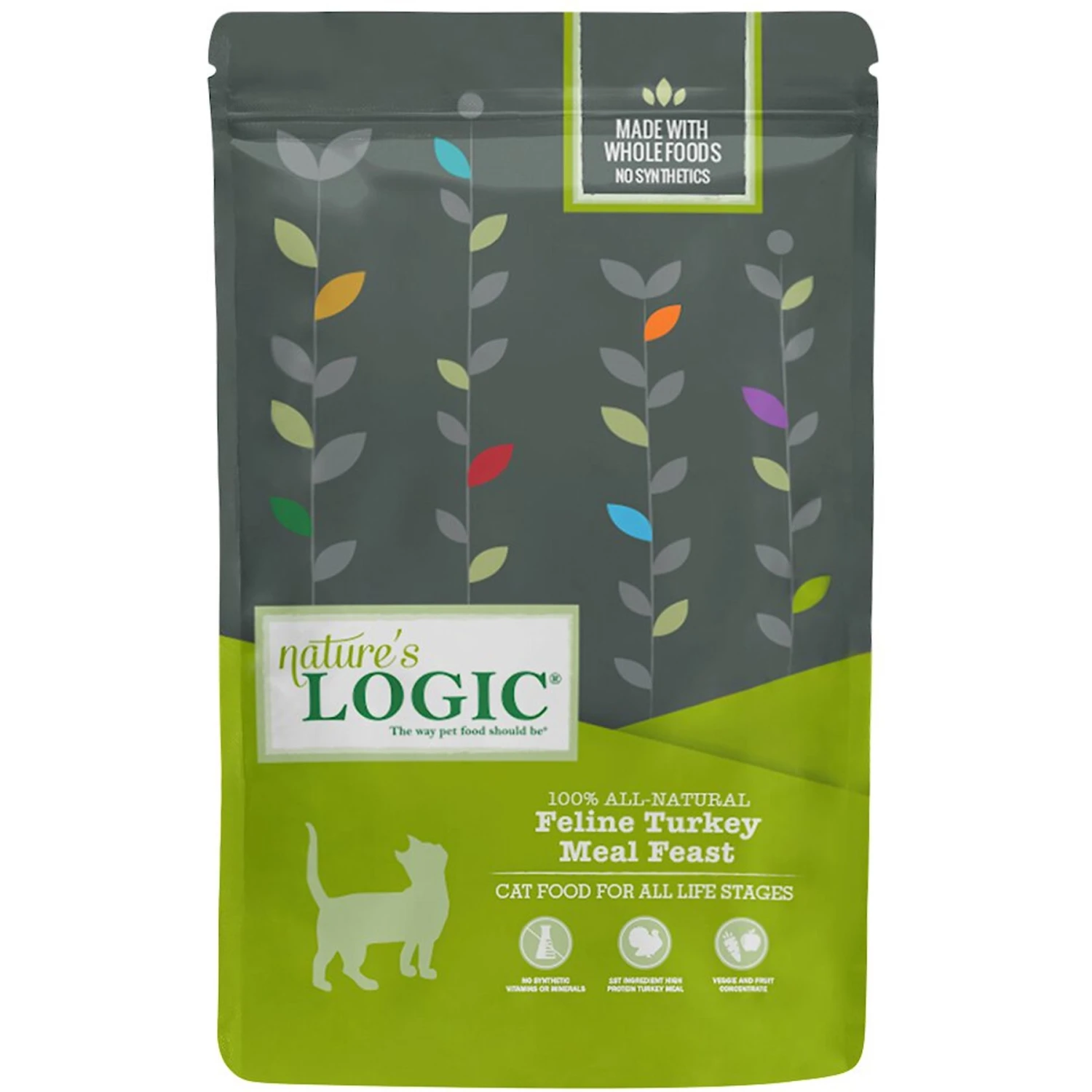 Nature's Logic Feline Turkey Meal Feast All Life Stages Dry Cat Food 3 Nature's Logic Feline Turkey Meal Feast All Life Stages Dry Cat Food