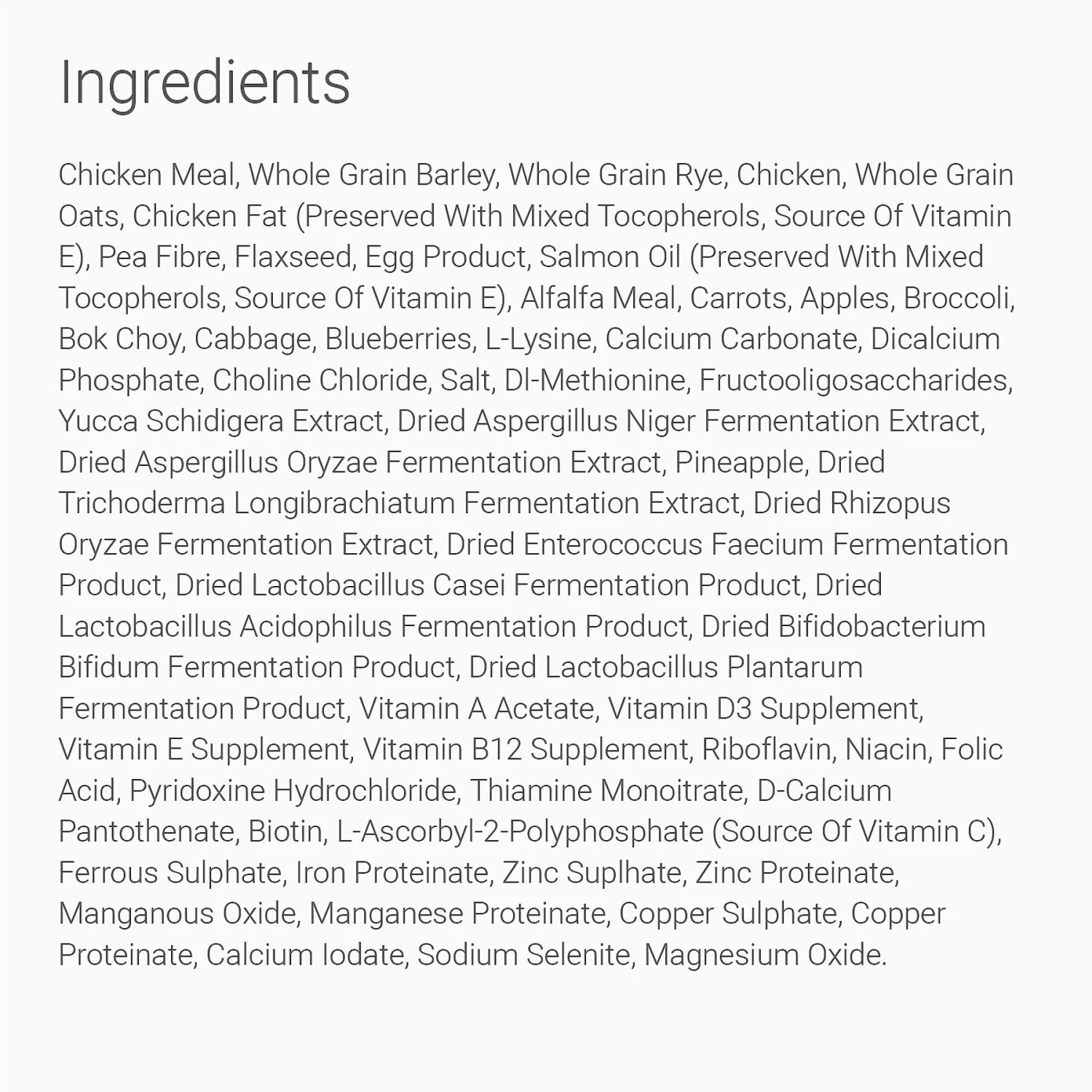 Horizon Complete All Life Stages Dry Cat Food 5 Horizon Complete All Life Stages Dry Cat Food - Image 3