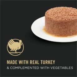 Purina Pro Plan Classic Turkey & Vegetables Entree Grain-Free Canned Cat Food -PurePet Bites Shop 86262 PT1. AC SS1800 V1647916888