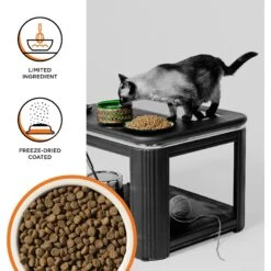 BIXBI Rawbble Dry Food Chicken Recipe For Cats, 3-lb Bag -PurePet Bites Shop 870934 PT2. AC SS1800 V1691515598
