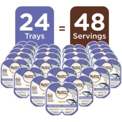 Nutro Perfect Portions Grain-Free Salmon & Tuna Pate Recipe Adult Wet Cat Food Trays -PurePet Bites Shop 87484 PT3. AC SS1800 V1702678743