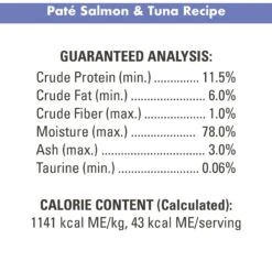 Nutro Perfect Portions Grain-Free Salmon & Tuna Pate Recipe Adult Wet Cat Food Trays -PurePet Bites Shop 87484 PT6. AC SS1800 V1702678737