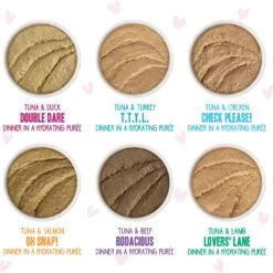 Weruva B.F.F. PLAY Best Feline Friend Lovers Aw Yeah! Pinky Promise Paté! Variety Pack Grain-Free Wet Cat Food, 2.8-oz Can, Case Of 12 -PurePet Bites Shop 875518 PT3. AC SS1800 V1685991579