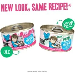 Weruva B.F.F. PLAY Best Feline Friend Lovers Aw Yeah! Pinky Promise Paté! Variety Pack Grain-Free Wet Cat Food, 2.8-oz Can, Case Of 12 -PurePet Bites Shop 875518 PT8. AC SS1800 V1685991121