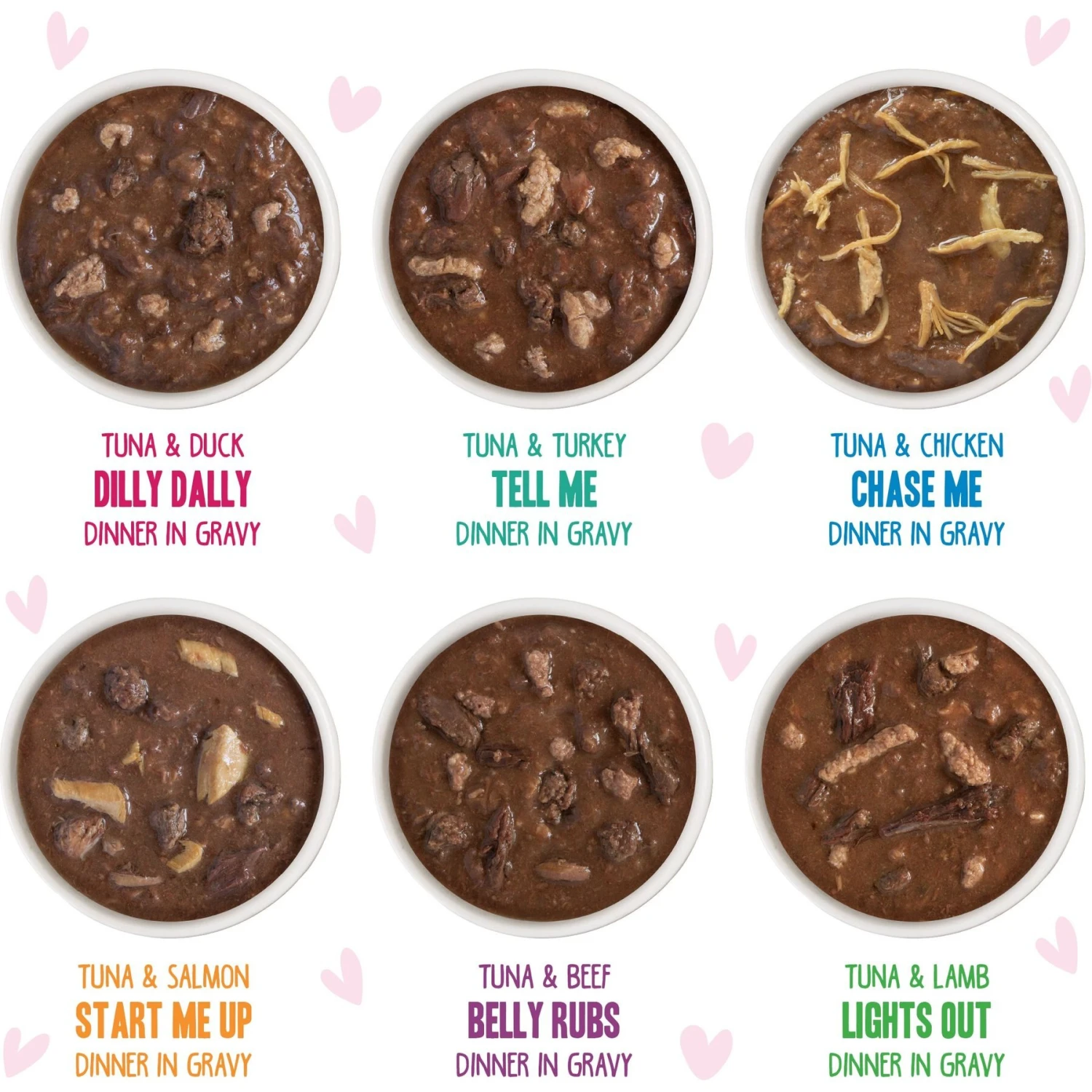 Weruva B.F.F. OMG Best Feline Friend Oh My Gravy! Tickle Me Pinks! Variety Pack Grain-Free Wet Cat Food, 2.8-oz Can, Case Of 12 6 Weruva B.F.F. OMG Best Feline Friend Oh My Gravy! Tickle Me Pinks! Variety Pack Grain-Free Wet Cat Food, 2.8-oz Can, Case Of 12 - Image 4