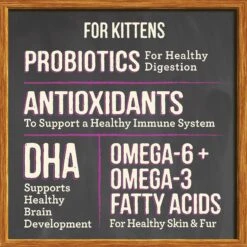 Merrick Purrfect Bistro Grain-Free Healthy Kitten Recipe Dry Cat Food -PurePet Bites Shop 87829 PT6. AC SS1800 V1638042111