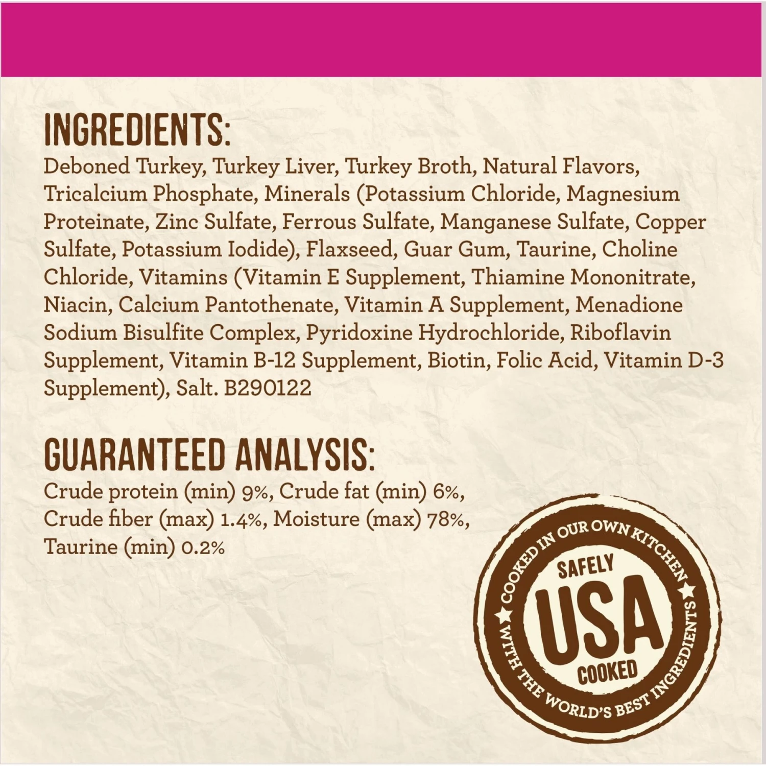 Merrick Limited Ingredient Diet Grain-Free Real Turkey Pate Recipe Canned Cat Food 7 Merrick Limited Ingredient Diet Grain-Free Real Turkey Pate Recipe Canned Cat Food - Image 5