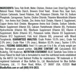 Blue Buffalo Tastefuls Natural Flaked Tuna Entree In Gravy Wet Cat Food, 5.5-oz Can, Case Of 12 11 Blue Buffalo Tastefuls Natural Flaked Tuna Entree In Gravy Wet Cat Food, 5.5-oz Can, Case Of 12 -PurePet Bites Shop 879198 PT1. AC SS1800 V1687358056