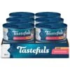 Blue Buffalo Tastefuls Natural Pate Salmon Entree Wet Cat Food, 5.5-oz Can, Case Of 12 -PurePet Bites Shop 879230 MAIN. AC SS1800 V1687358454