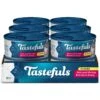 Blue Buffalo Tastefuls Natural Flaked Fish & Shrimp Entree In Gravy Wet Cat Food, 5.5-oz Can, Case Of 12 -PurePet Bites Shop 879262 MAIN. AC SS1800 V1687357817
