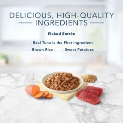 Blue Buffalo Tastefuls Natural Flaked Tuna Entree Wet Cat Food, 3-oz Can, Case Of 12 -PurePet Bites Shop 879310 PT4. AC SS1800 V1687358673