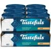Blue Buffalo Tastefuls Natural Pate Ocean Fish & Tuna Entree Wet Cat Food, 3-oz Can, Case Of 12 -PurePet Bites Shop 879342 MAIN. AC SS1800 V1687357995