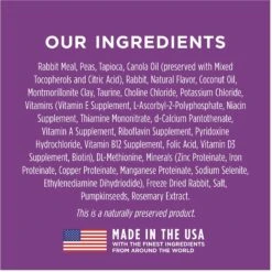 Instinct Limited Ingredient Diet Grain-Free Recipe With Real Rabbit Freeze-Dried Raw Coated Dry Cat Food & Instinct Limited Ingredient Diet Grain-Free Pate Real Rabbit Recipe Canned Cat Food -PurePet Bites Shop 882766 PT3. AC SS1800 V1686162549