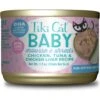 Tiki Cat Baby Chicken, Tuna, & Chicken Liver Mousse & Shreds Grain-Free Wet Cat Food, 1.9-oz Can, Case Of 3 -PurePet Bites Shop 883430 MAIN. AC SS1800 V1688156455