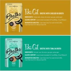 Tiki Cat Born Carnivore Broth Variety Pack Cat Food Topper, 1.3-oz, Case Of 24 -PurePet Bites Shop 883478 PT2. AC SS1800 V1690570682