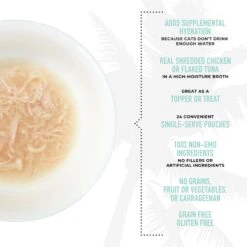 Tiki Cat Born Carnivore Broth Variety Pack Cat Food Topper, 1.3-oz, Case Of 24 -PurePet Bites Shop 883478 PT4. AC SS1800 V1690562070