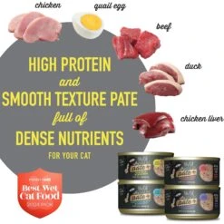 Tiki Cat After Dark Pate+ Variety Pack Grain-Free Wet Cat Food -PurePet Bites Shop 883510 PT2. AC SS1800 V1690570681