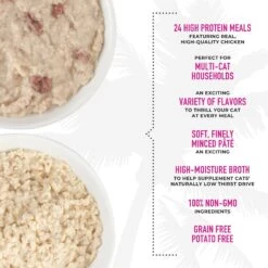 Tiki Cat Chicken Pate Grain-Free Wet Cat Food, 2.8-oz Can, Case Of 24 -PurePet Bites Shop 883574 PT5. AC SS1800 V1690566650