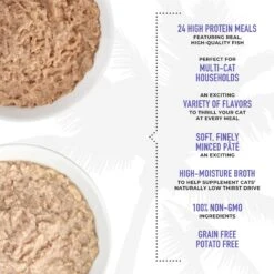 Tiki Cat Fish Favorites Pate Grain-Free Wet Cat Food, 2.8-oz Can, Case Of 24 16 Tiki Cat Fish Favorites Pate Grain-Free Wet Cat Food, 2.8-oz Can, Case Of 24 -PurePet Bites Shop 883590 PT5. AC SS1800 V1690565189