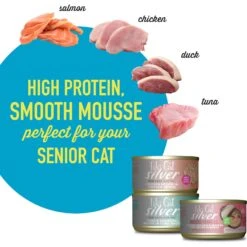 Tiki Cat Silver Variety Pack Grain-Free Wet Cat Food, 2.4-oz Can, Case Of 12 -PurePet Bites Shop 883606 PT3. AC SS1800 V1690565193