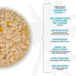 Tiki Cat Silver Variety Pack Grain-Free Wet Cat Food, 2.4-oz Can, Case Of 12 -PurePet Bites Shop 883606 PT4. AC SS1800 V1690562066